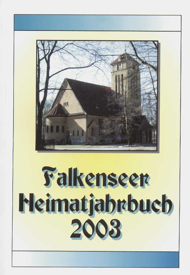 Falkenseer Heimatjahrbuch